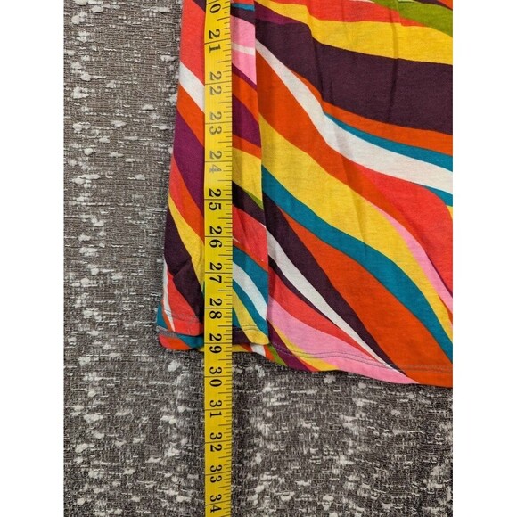 Vintage Y2K‎ Xhilaration Multicolor Strapless Tie Back Dress Women's Small - Picture 5 of 8